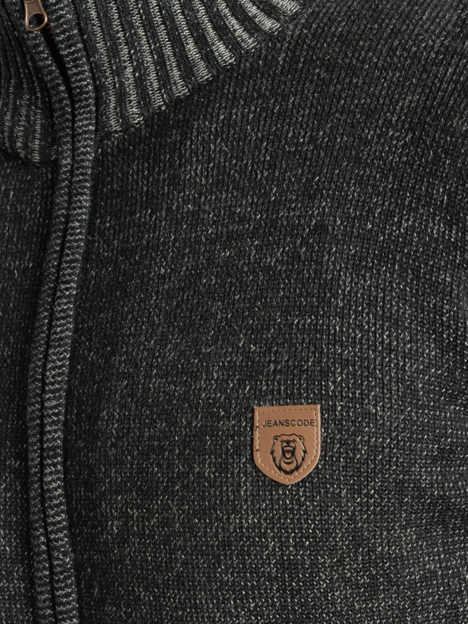 Indicode Herren Strickjacke - IDAndy in schwarz