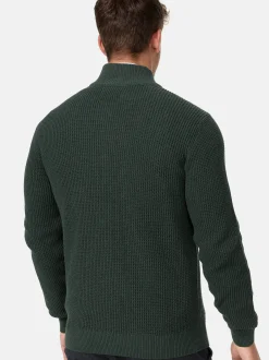 Indicode Herren Strickjacke - INLayton in khaki