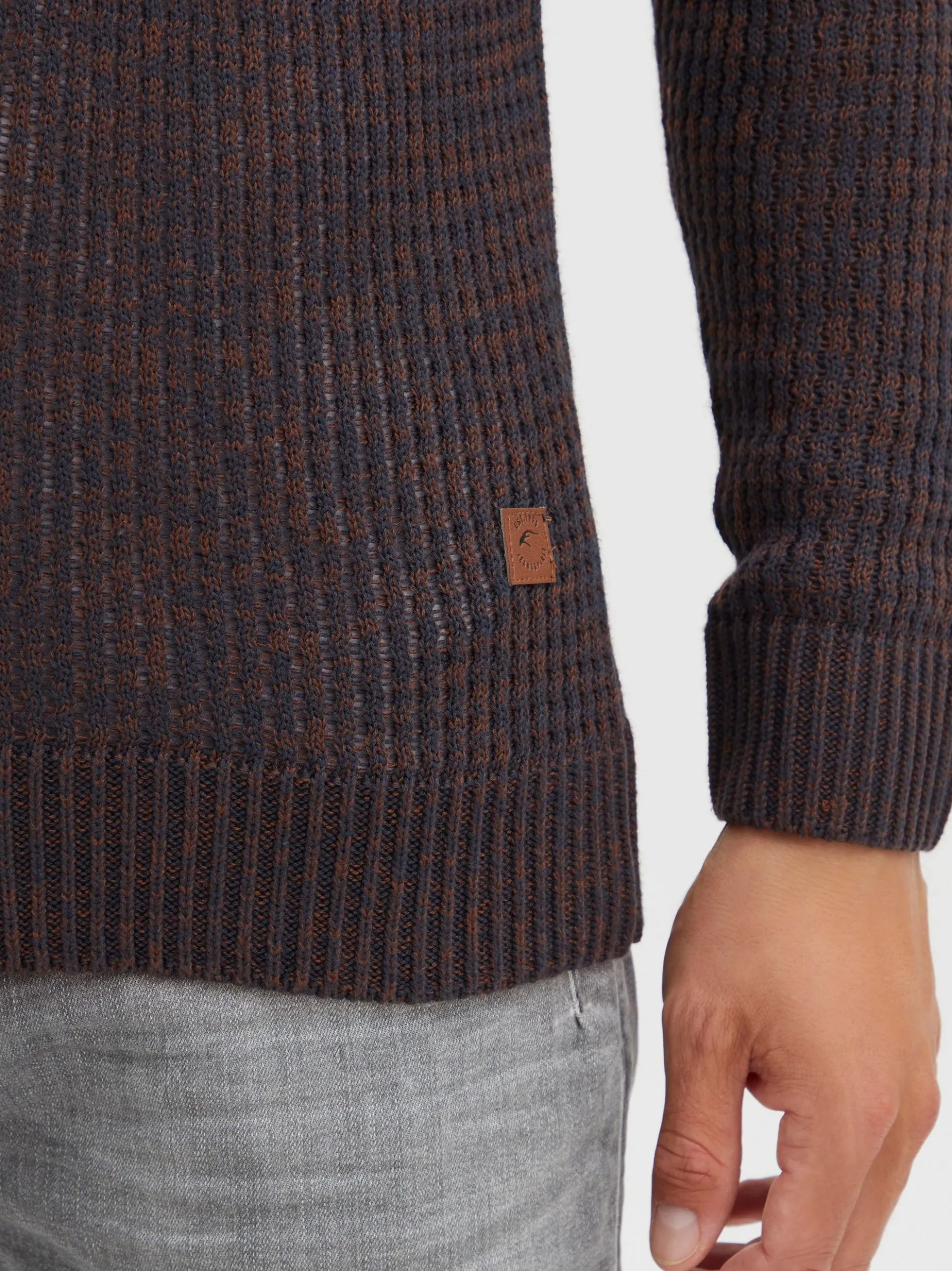 Indicode Herren Strickjacke - IDValego in marine