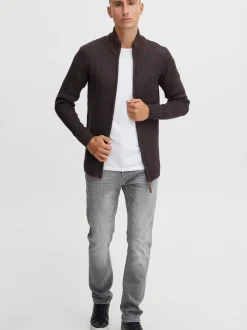 Indicode Herren Strickjacke - IDValego in marine