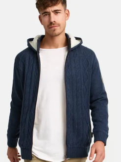 Indicode Herren Strickjacke - INRandolph in marine