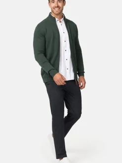 Indicode Herren Strickjacke - INLut in khaki