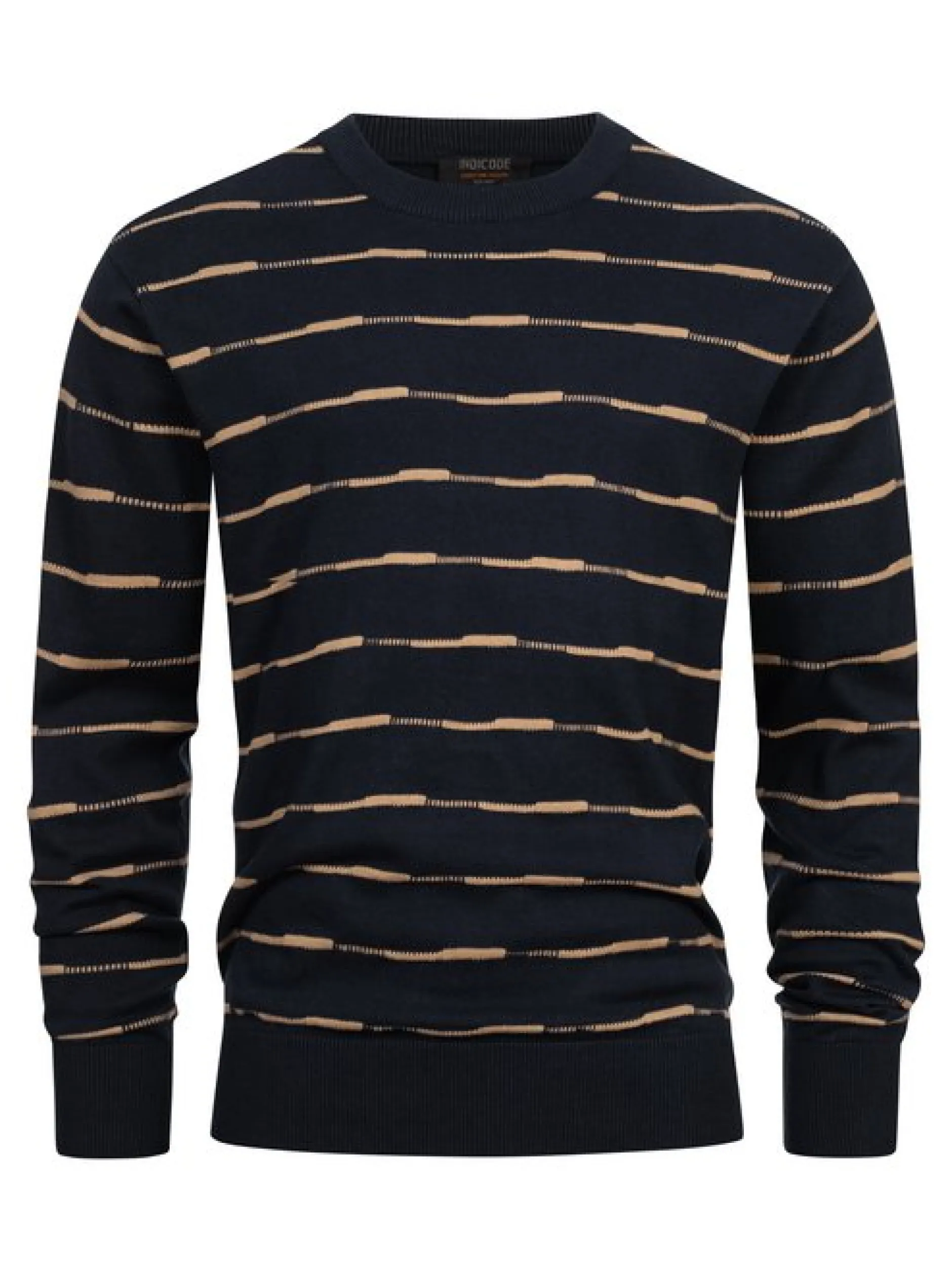 Indicode Herren Strickpullover - INCapowlax in marine