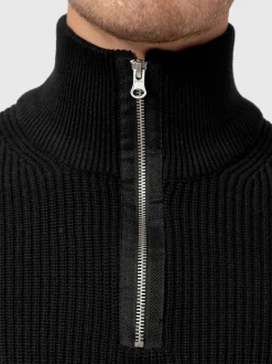 Indicode Herren Strickpullover - Mayer in schwarz