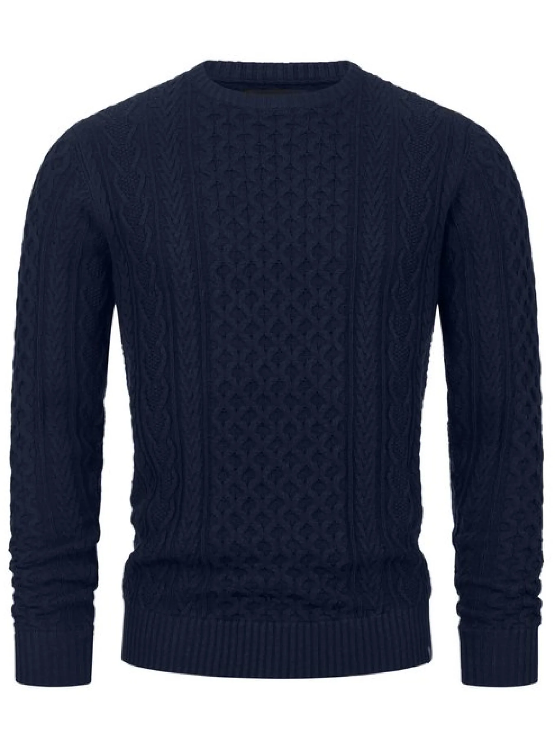 Indicode Herren Strickpullover - INBellin in marine