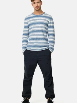 Indicode Herren Strickpullover - INManfred in blau