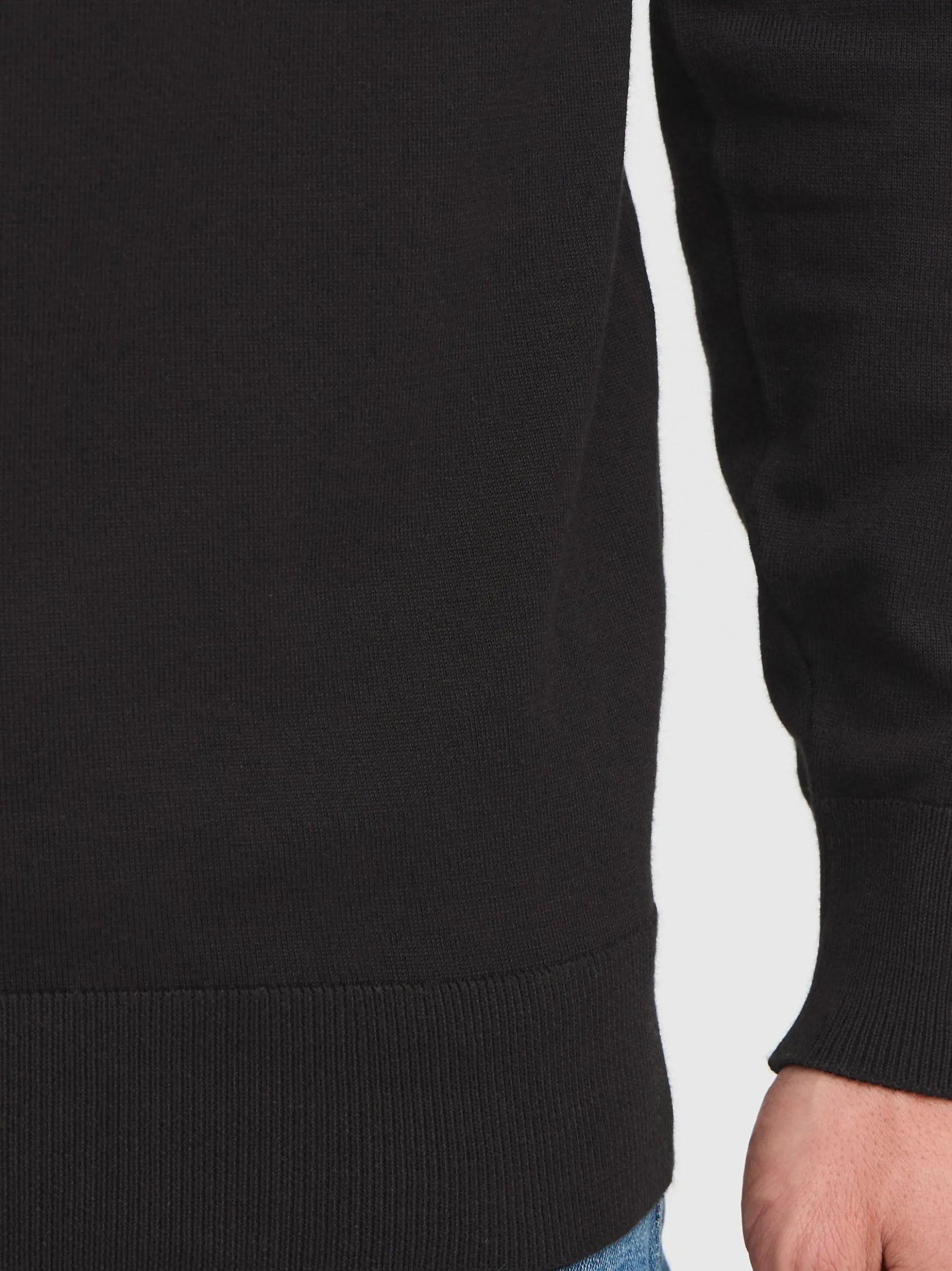Indicode Herren Strickpullover - IDBellox in schwarz