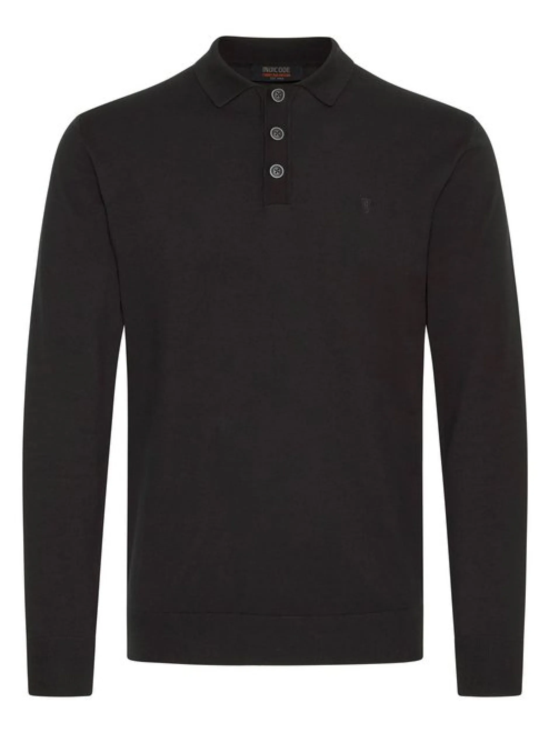 Indicode Herren Strickpullover - IDBellox in schwarz