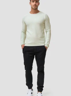 Indicode Herren Strickpullover - Loakim in türkis hellblau