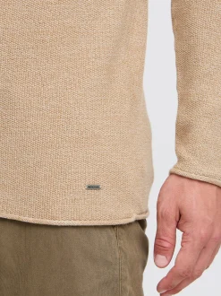 Indicode Herren Strickpullover - IDJadas in beige