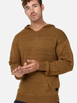 Indicode Herren Strickpullover - INLedger in braun