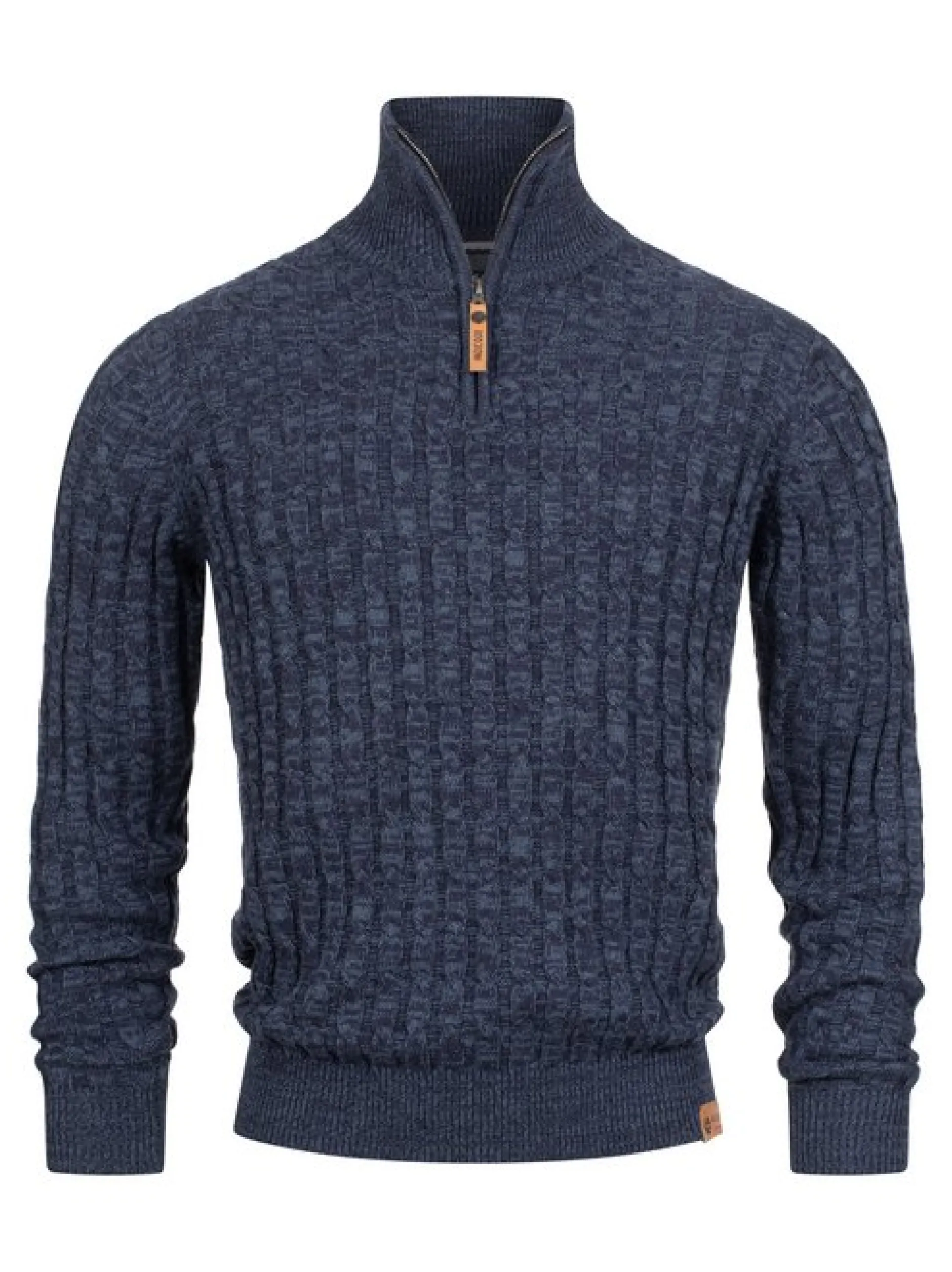 Indicode Herren Strickpullover - INHector in marine