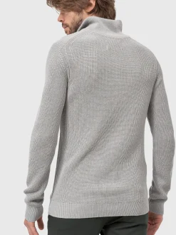 Indicode Herren Strickpullover - Mayer in hellgrau