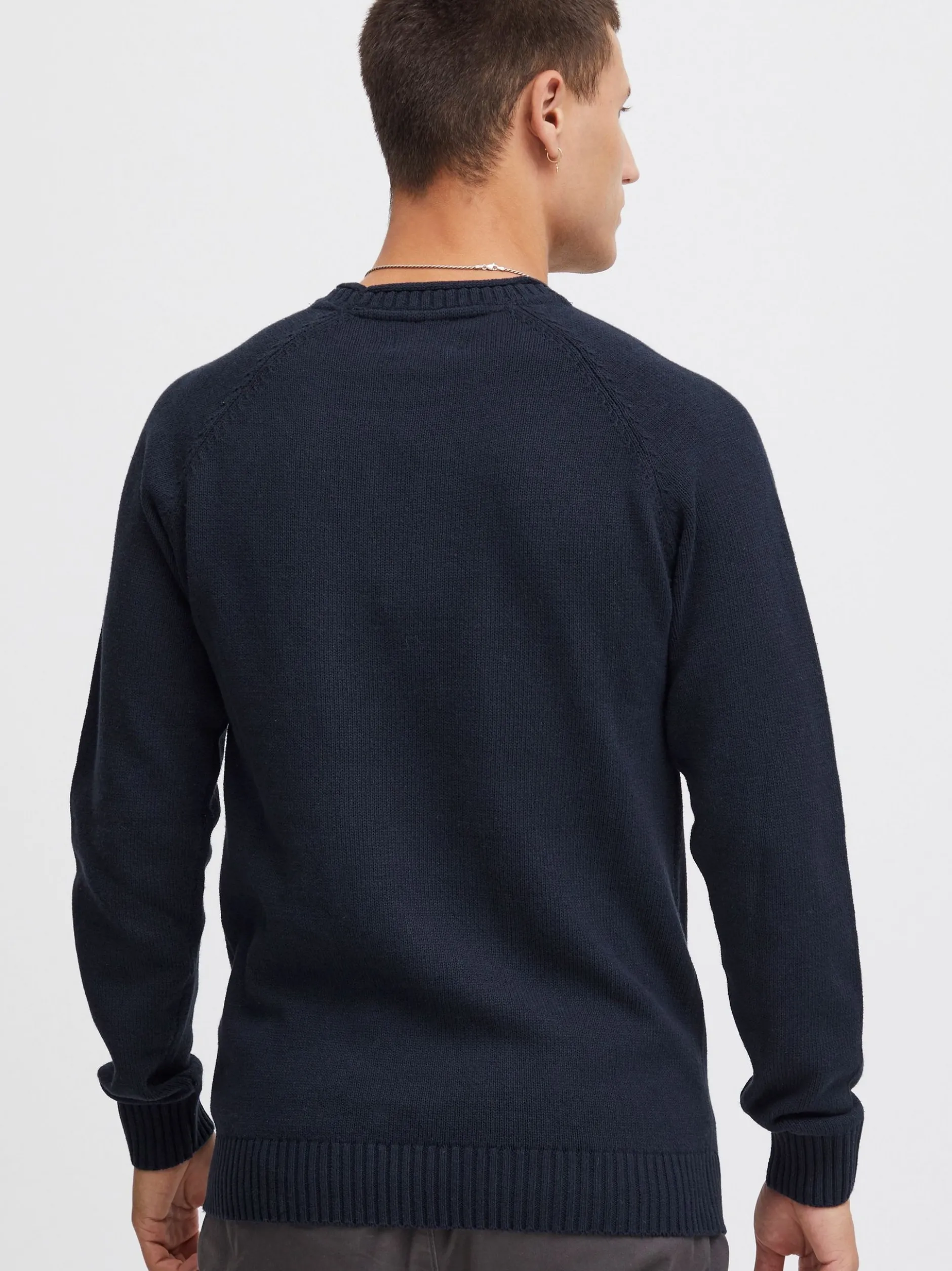 Indicode Herren Strickpullover - IDTorin in marine