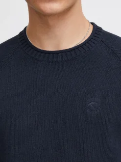Indicode Herren Strickpullover - IDTorin in marine