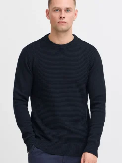 Indicode Herren Strickpullover - IDRicardo in marine
