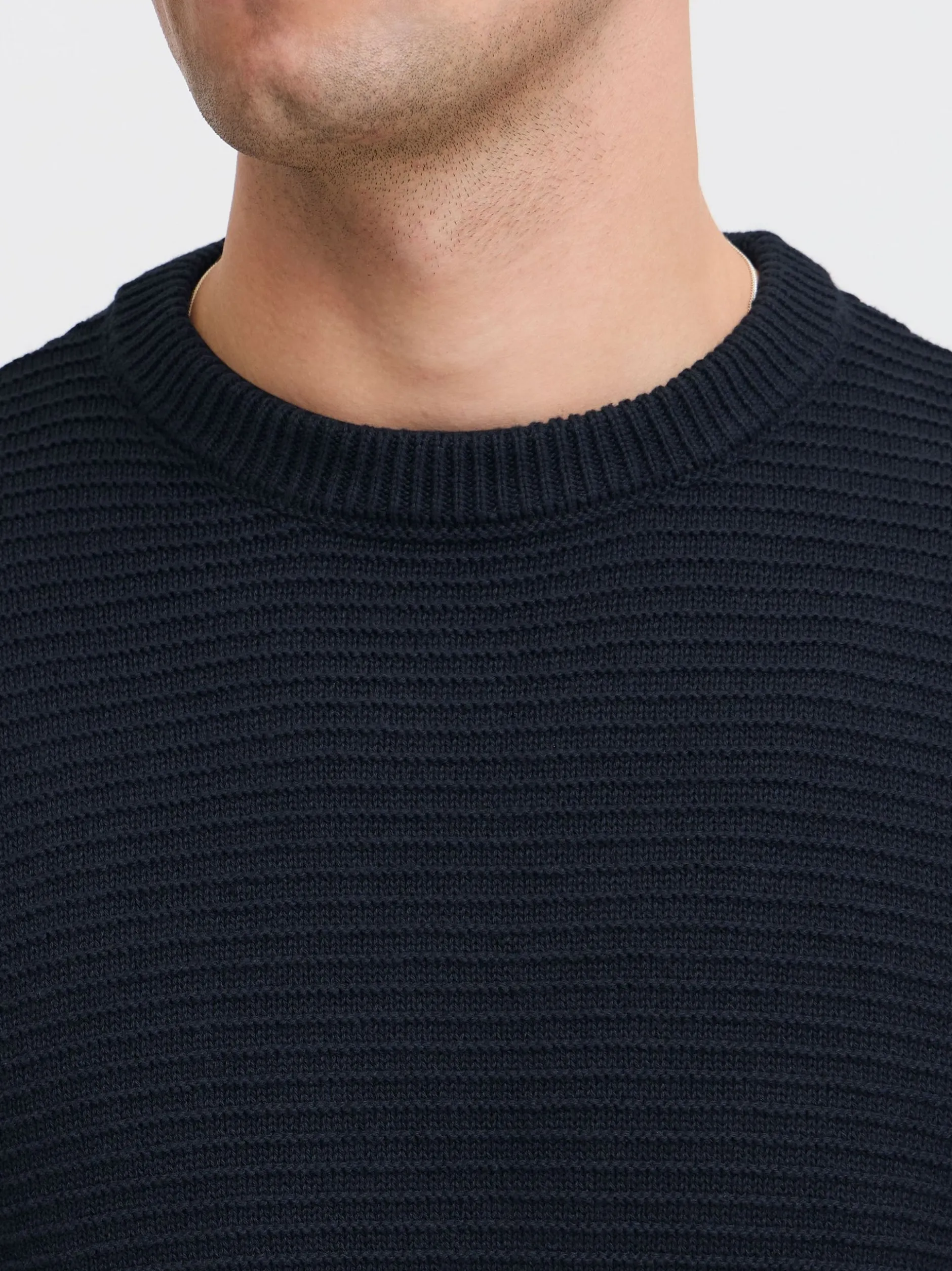 Indicode Herren Strickpullover - IDRicardo in marine