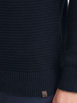 Indicode Herren Strickpullover - IDRicardo in marine
