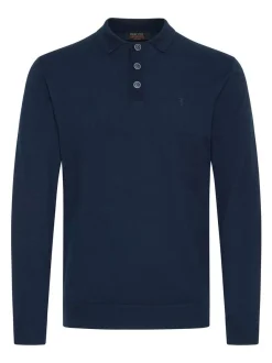Indicode Herren Strickpullover - IDBellox in marine