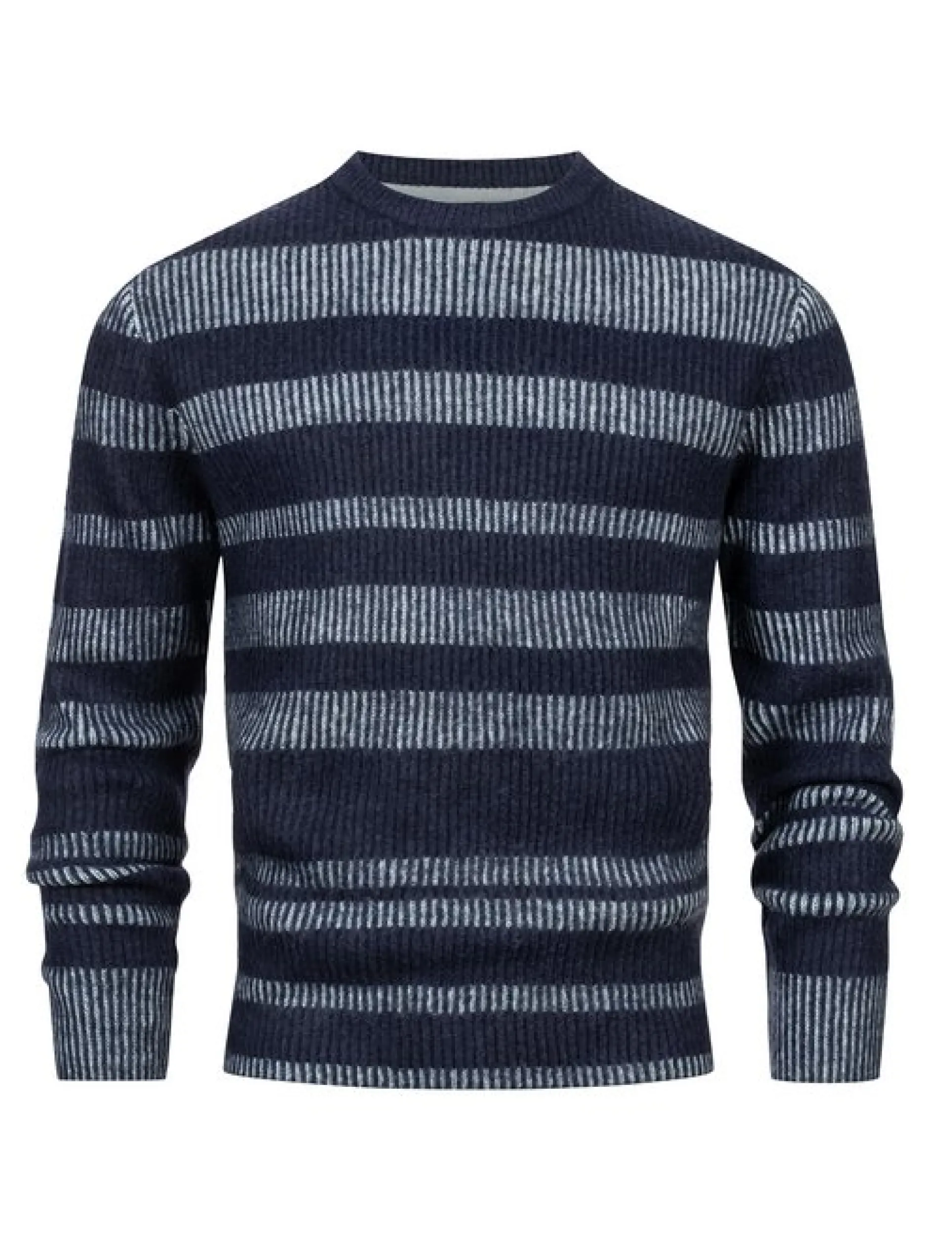 Indicode Herren Strickpullover - INKalle in marine blau