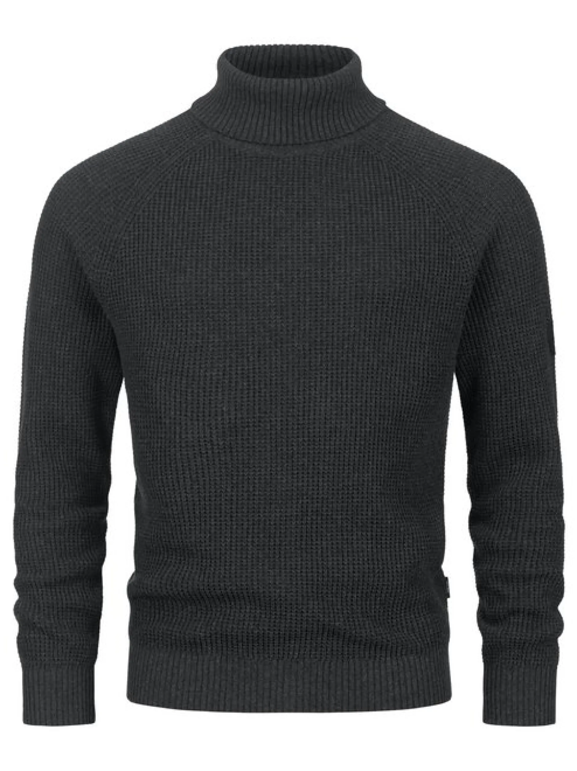 Indicode Herren Strickpullover - INHarlan in anthrazit