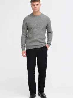 Indicode Herren Strickpullover - IDBratram in grau