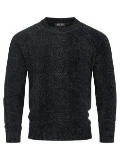 Indicode Herren Strickpullover - INOlio in schwarz