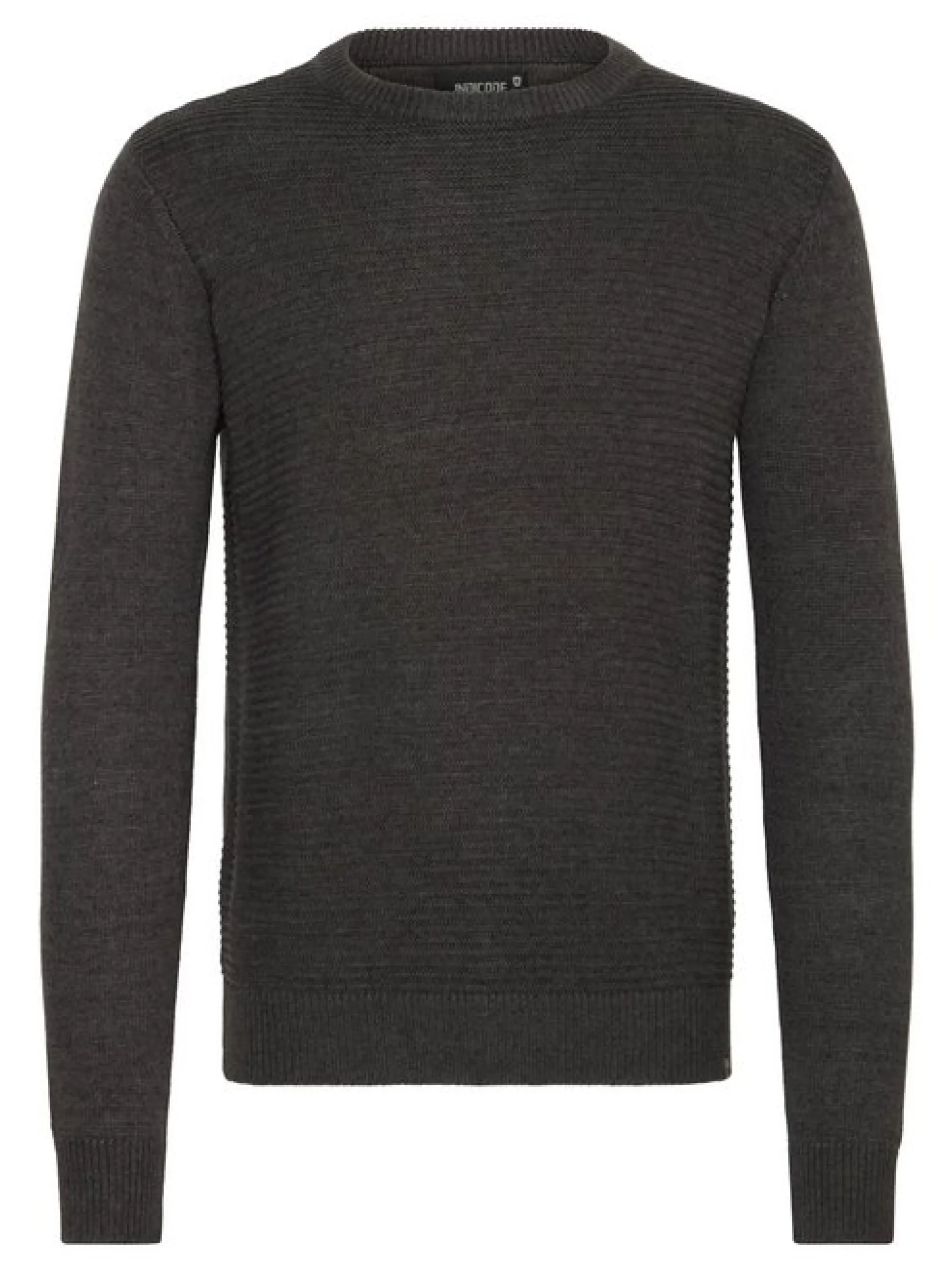 Indicode Herren Strickpullover - IDRicardo in schwarz