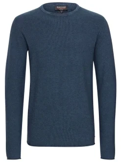 Indicode Herren Strickpullover - IDJadas in marine