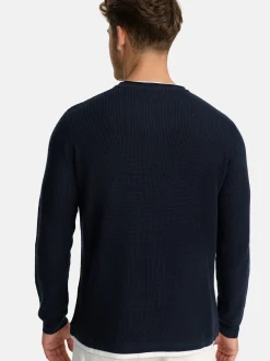 Indicode Herren Strickpullover - INVillads in marine