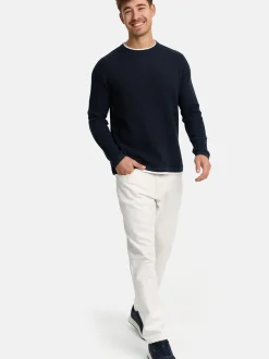 Indicode Herren Strickpullover - INVillads in marine