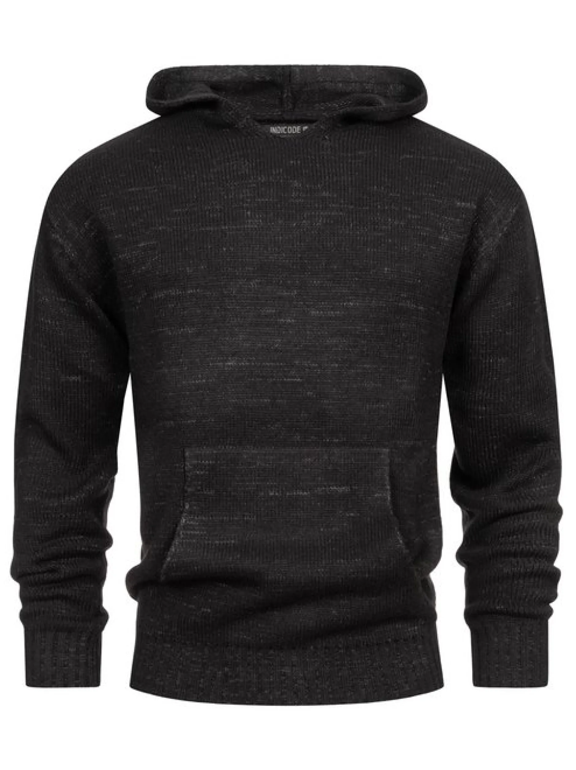 Indicode Herren Strickpullover - INLedger in schwarz