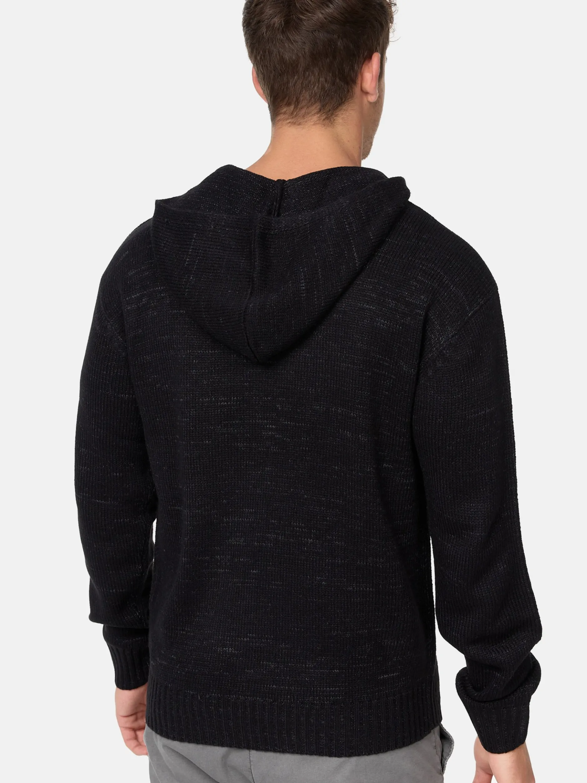 Indicode Herren Strickpullover - INLedger in schwarz