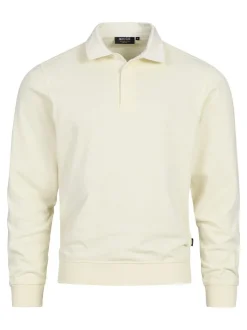 Indicode Herren Sweatshirt - INDisnar in vanille weiß