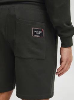 Indicode Herren Sweatshorts - IDHallum in schwarz