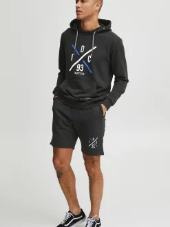 Indicode Herren Sweatshorts - IDHallum in schwarz