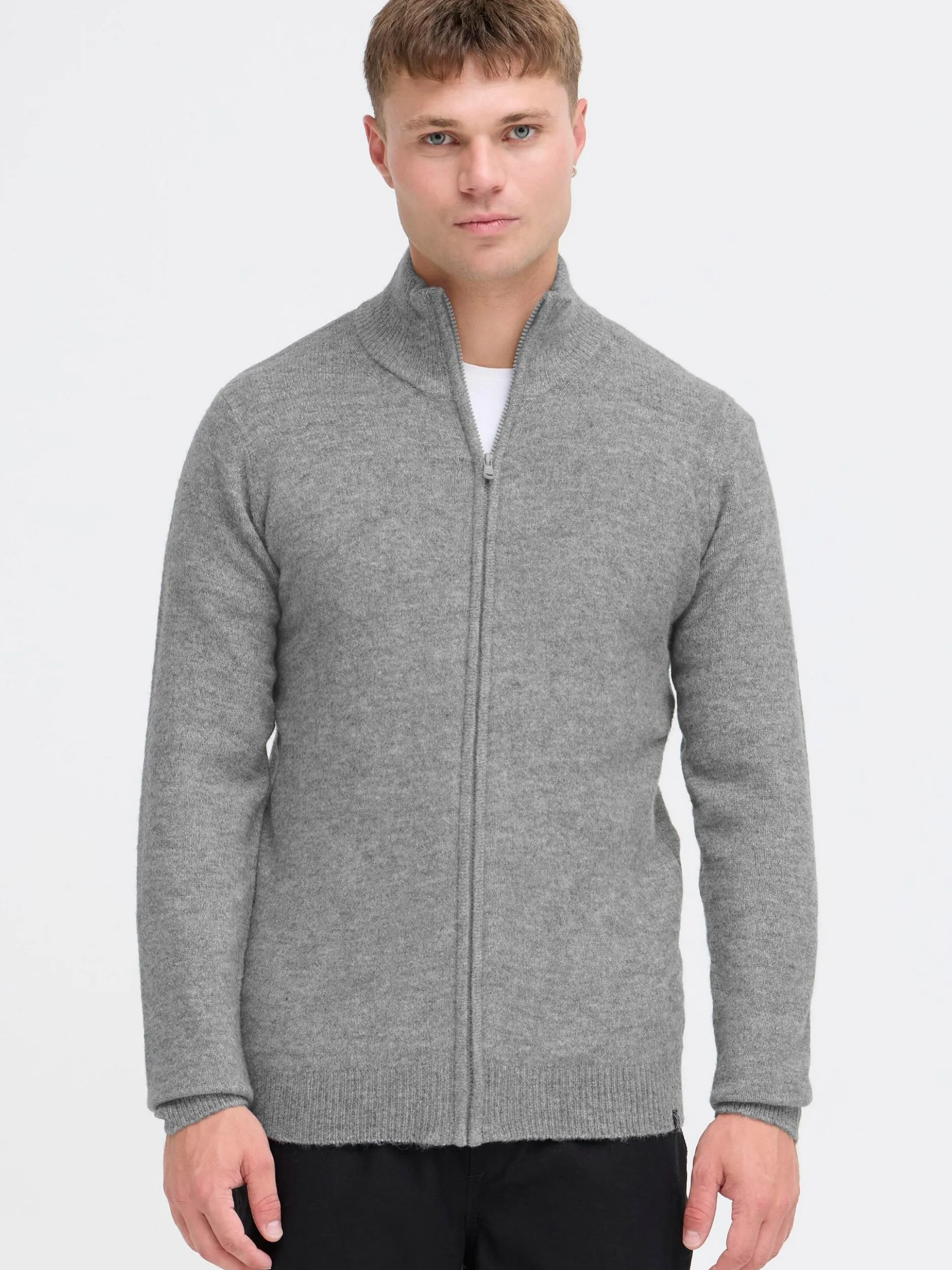 Indicode Herren Trainingsjacke - IDBercell in grau