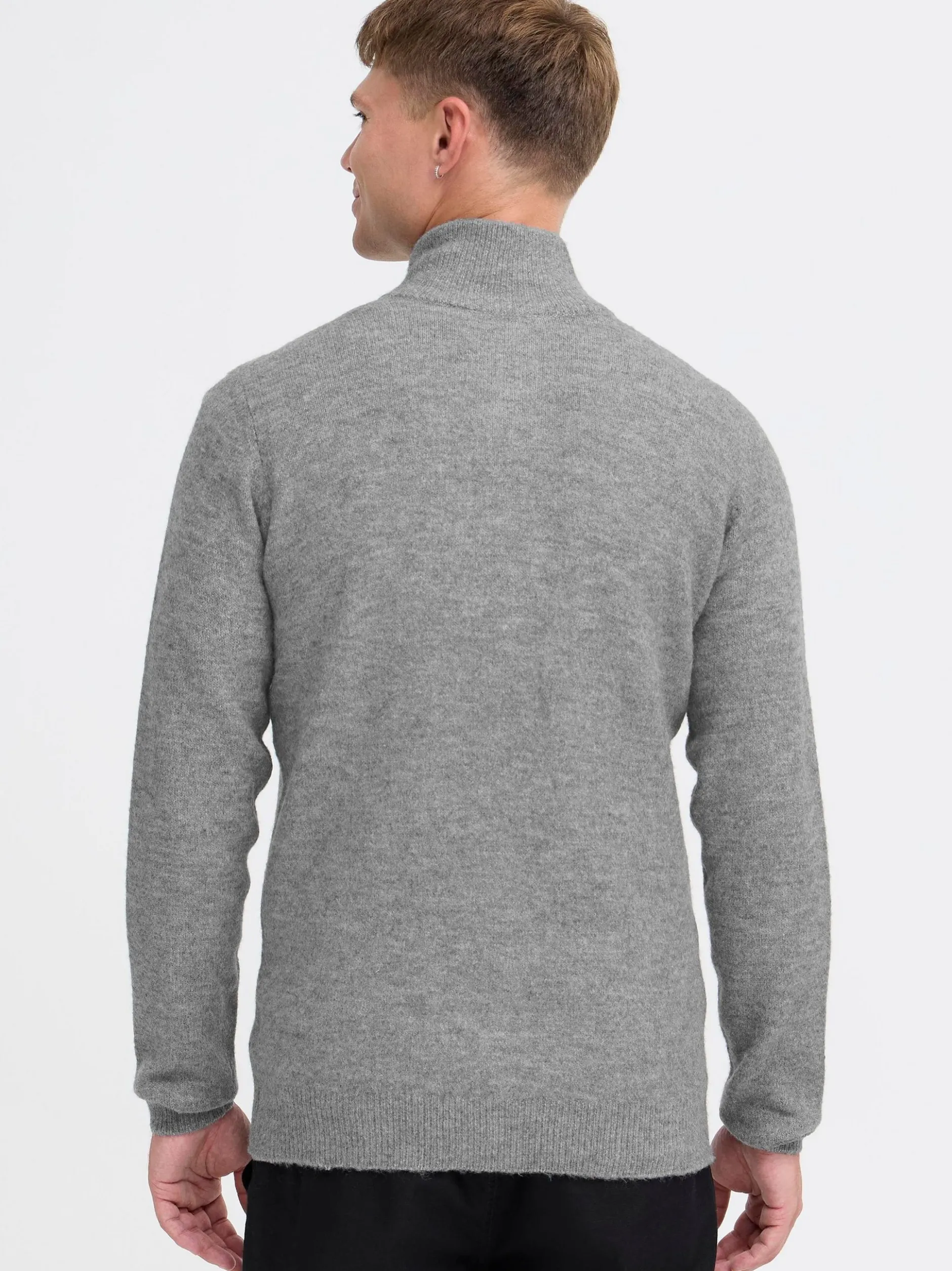 Indicode Herren Trainingsjacke - IDBercell in grau