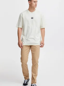 Indicode Herren T-Shirt - IDGrela in weiß