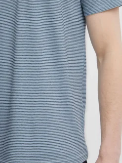 Indicode Herren T-Shirt - IDLupko in blau