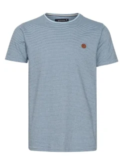 Indicode Herren T-Shirt - IDLupko in blau