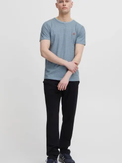 Indicode Herren T-Shirt - IDLupko in blau