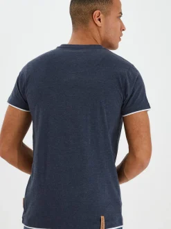 Indicode Herren T-shirt - IDTony in blau