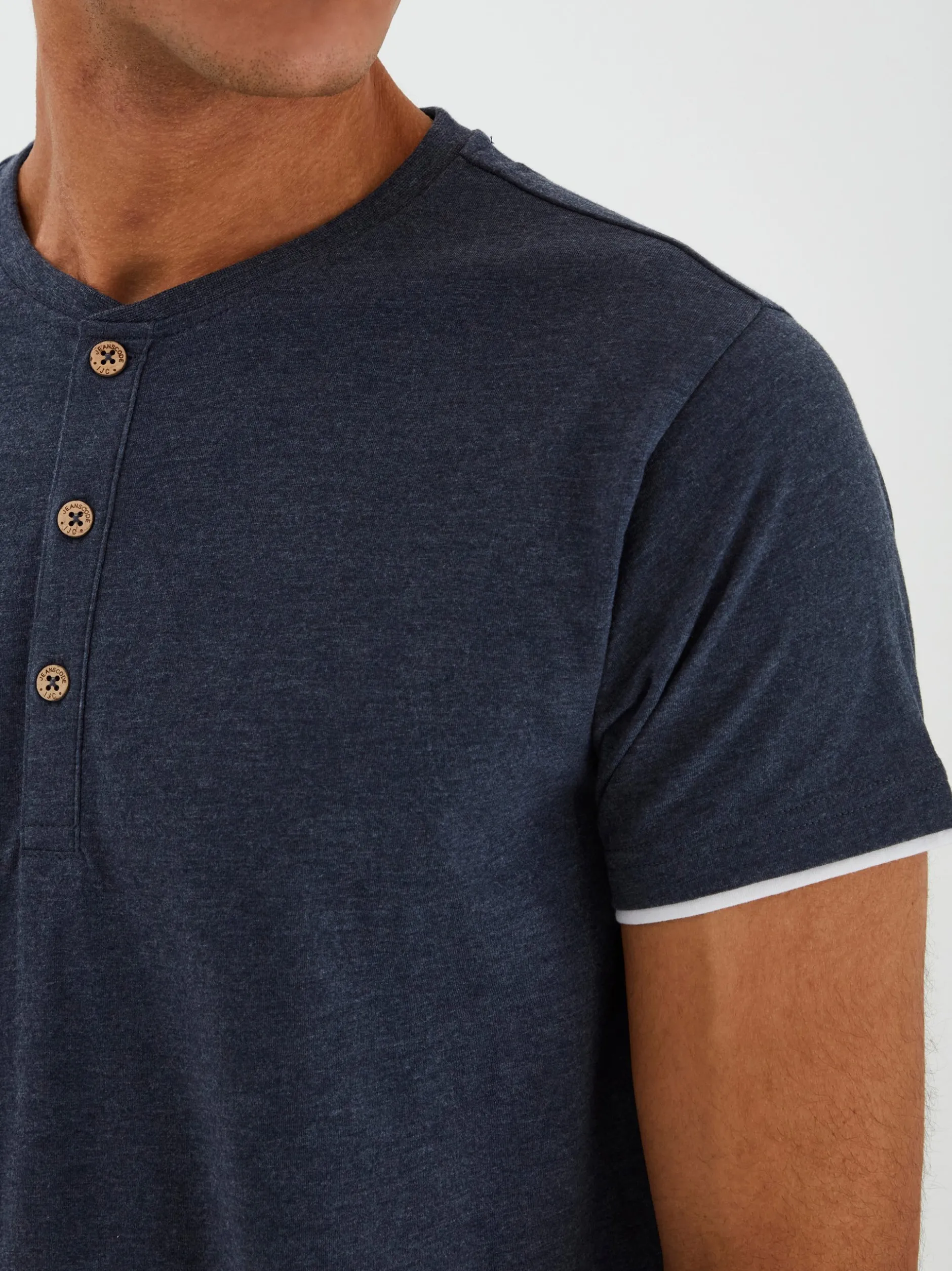Indicode Herren T-shirt - IDTony in blau