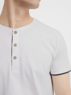 Indicode Herren T-shirt - IDTony in weiß