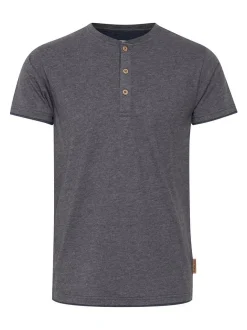 Indicode Herren T-shirt - IDTony in grau