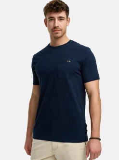 Indicode Herren T-Shirt - INAndorra in marine
