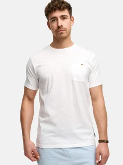 Indicode Herren T-Shirt - INAndorra in weiß