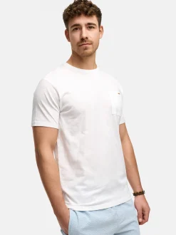 Indicode Herren T-Shirt - INAndorra in weiß