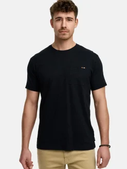 Indicode Herren T-Shirt - INAndorra in schwarz